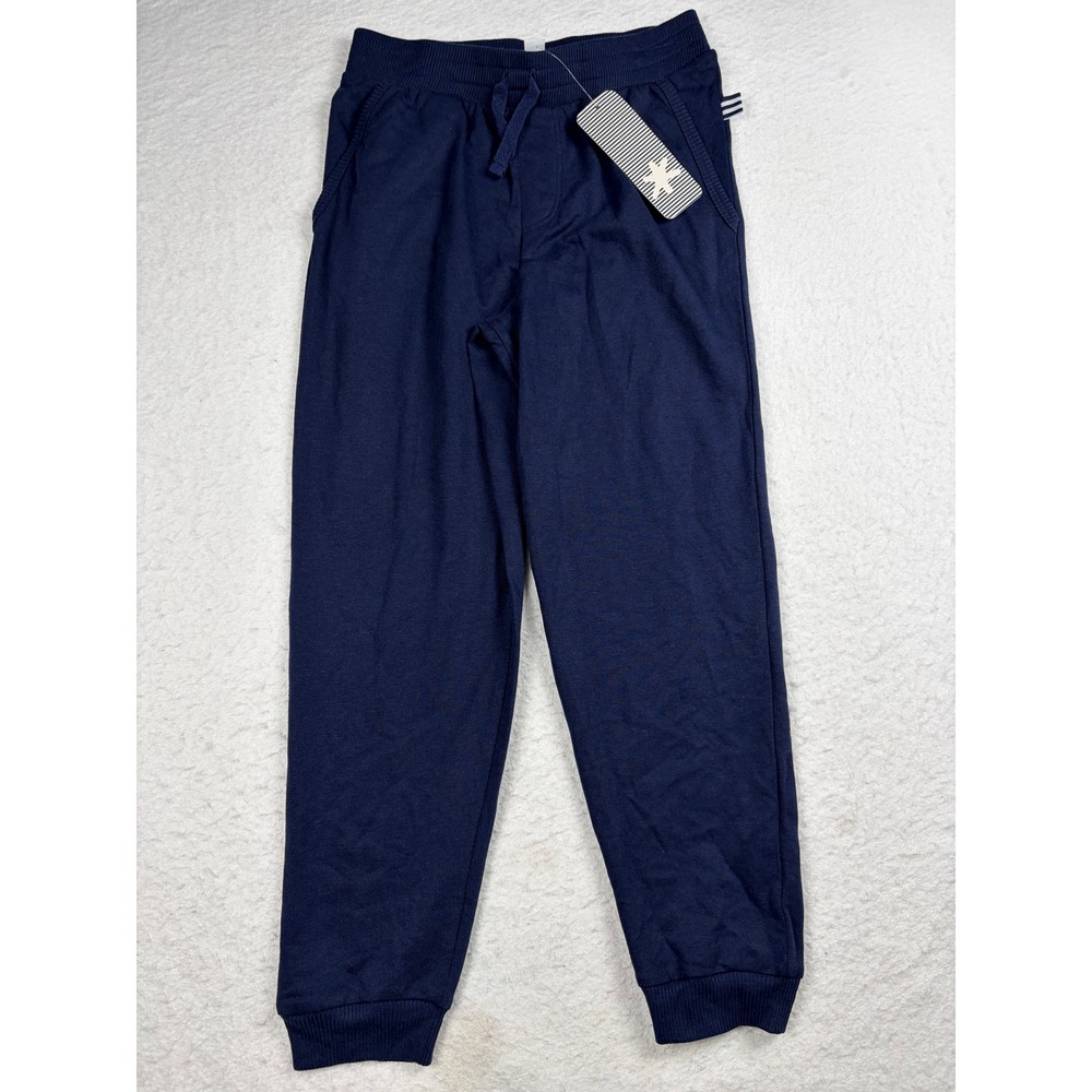 Splendid Kids Navy Blue Jogger Pants Soft Knit Drawstring Sweatpants Size 7 NWT